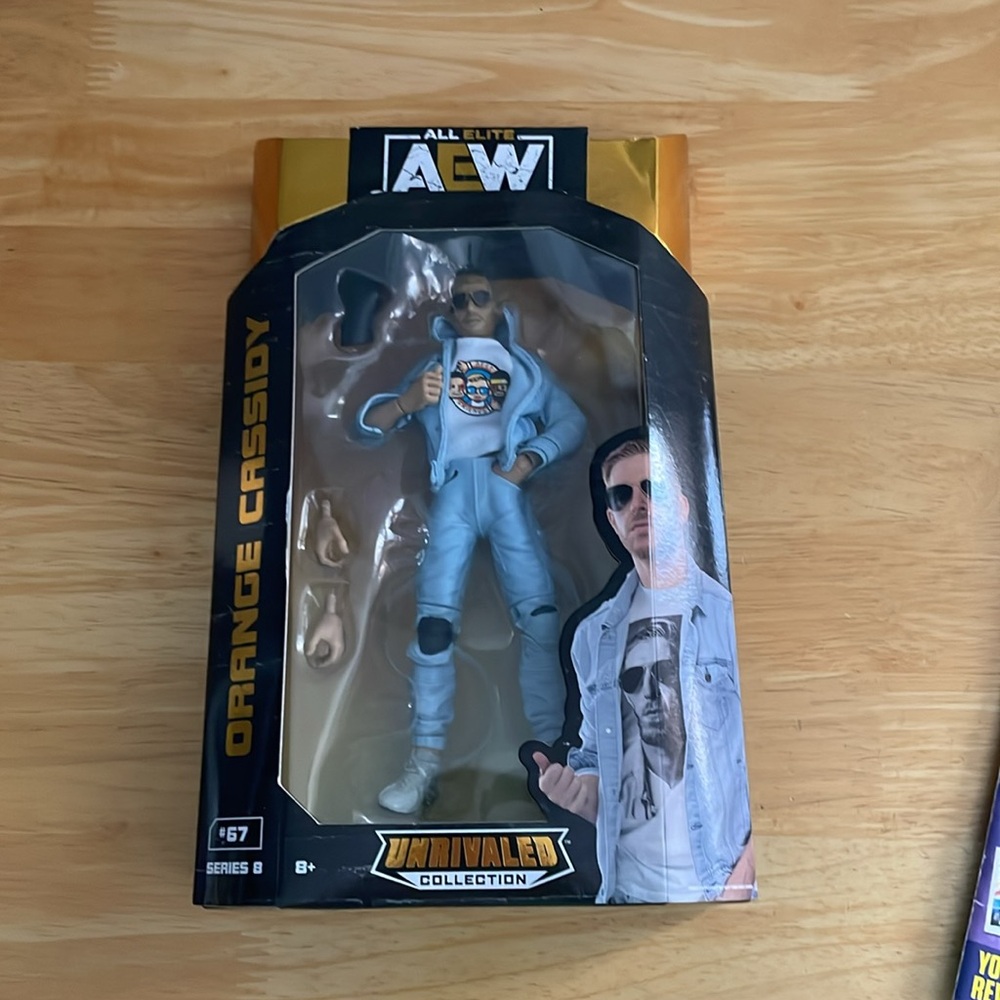 Professional Wrestling WWE AEW Lot Of Action Figure Magazine and NIP trivia game - Picture 2 of 10